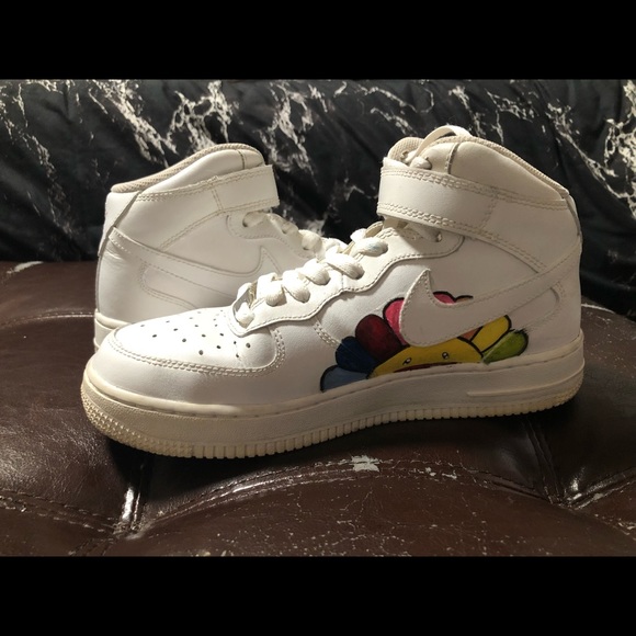 White hightop Nike - Picture 4 of 5